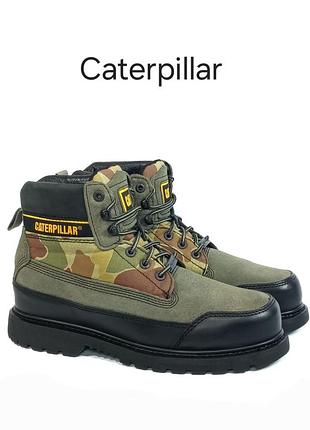 Кожаные мужские ботинки caterpillar x nigel cabourn utah boots оригинал