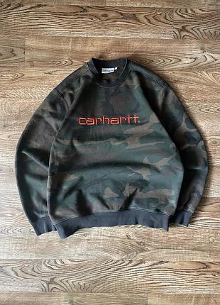 Камуфляжний світшот carhartt wip