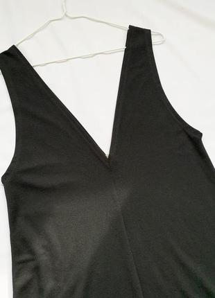 Сарафан, платье, черный, черное, зара, zara6 фото