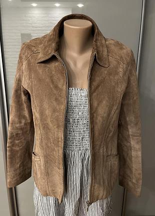 Замшева куртка піджак