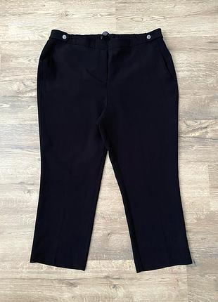 Чорні базові штани next straight