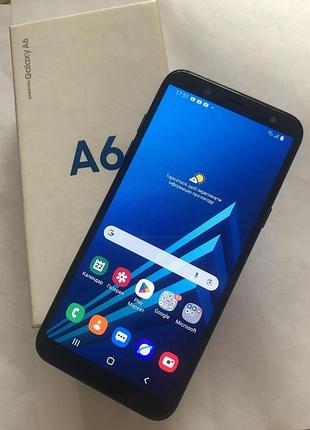 Смартфон samsung galaxy a6 a600f black 3/32, 2018