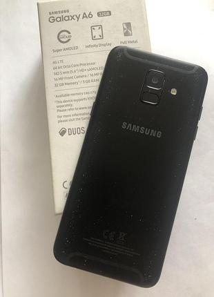 Смартфон samsung galaxy a6 a600f black 3/32, 2018 2