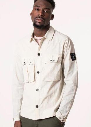 Овершот, рубашка, ветровка marshall artist compacta quinto lightweight overshirt
