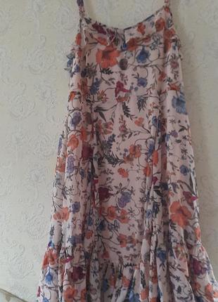 Платье сарафан на брительках  .marks spencer