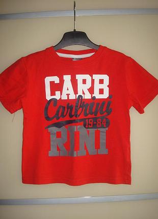 Футболка carbrini 4-5 лет