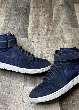 Кросівки чоловічі nike air jordan 1 retro high strap midnight navy 45.5р