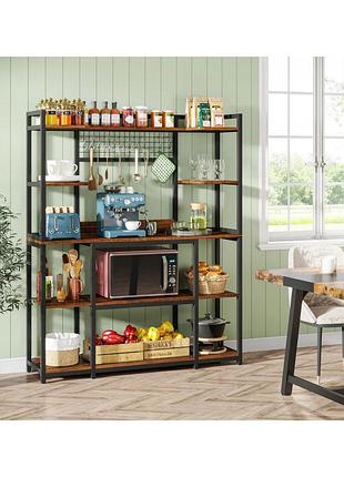 Стеллаж скиф-2 в стиле loft - металлический каркас и 4 полки