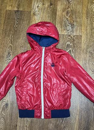 Двухстороння курточка на хлопчика