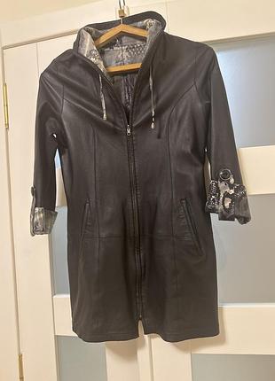 Куртка шкіряна лайка турецького виробництва