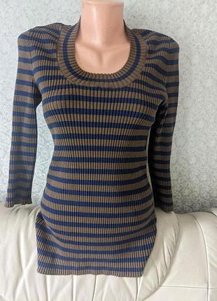 Світер жіночий  wolford светр у рубчик вовняний люкс бренд джемпер кофта вовняна водолазка розмір l / xl