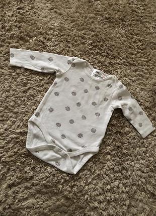 Боді на довгий рукав 3-6 місяців