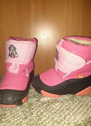 Зимние сапоги demar 24-25р