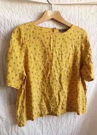 Цупка тоненька модалова блуза marks and spencer