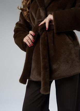 Шуба под норку