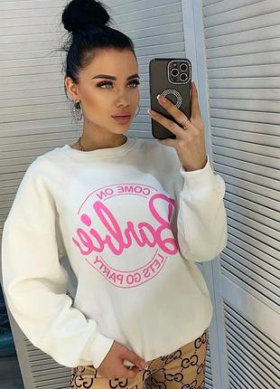 Женское худи на плюшевом подкладе