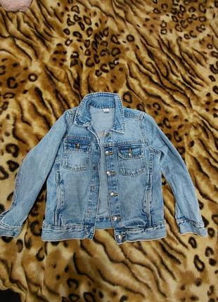 Джинсова куртка 110/116 см