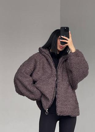 Премиум шуба шубка куртка тедди на молнии затяжки карманы эко мех ангора ангорка