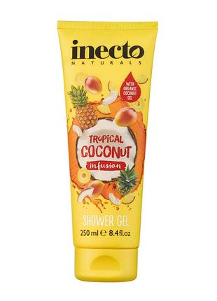 Гель для душу тропічний з маслом кокоса, 250 мл