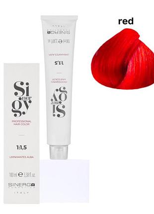 Крем-фарба для волосся sinergy red 100 мл