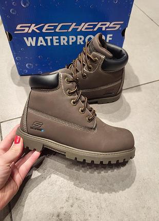 Черевики зимові / демі на хлопчика skechers waterproof, оригінал