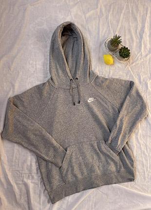 Базове сіре худі найк,nike