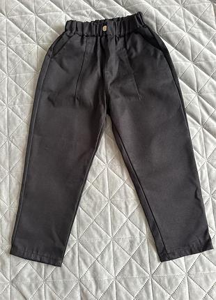 Брюки чорні для хлопчика