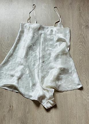 Нічний атласний ромпер