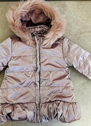 Куртка тепла на дівчинку