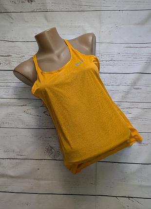 Помаранчева легка майка  від nike