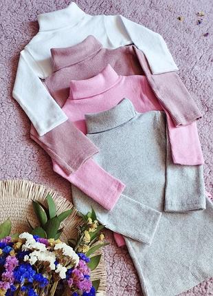 Базовый гольфик из нежной ангоры подойдет для деток 1-4 лет