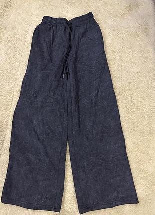 Новые утепленные штаны палаццо размер s/m