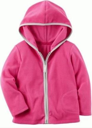 Флисовая кофта для девочки,carters,2роки (24м)