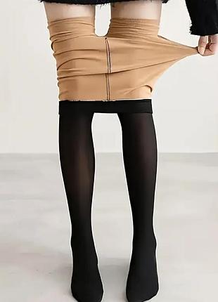 Качественные колготы, имитация капронок, без флиса, колготки