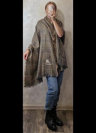 Большой шарф палантин burberry
