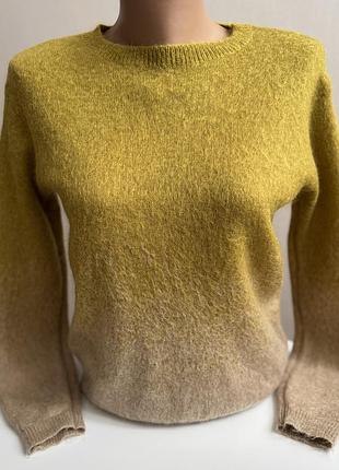 Мохеровий вовняний светр luisa cerano s-m