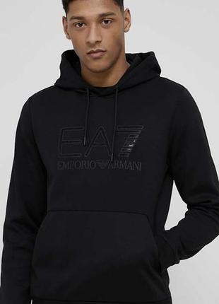 Худи, толстовка итальянский бренд emporio armani ea7 оригинал размер m,s