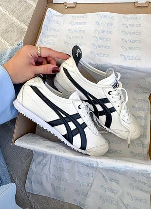 Кроссовки onitsuka tiger white/black