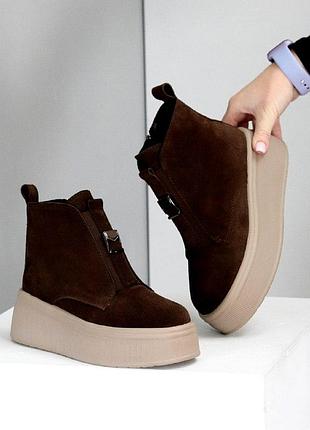Стильные женские зимние ботинки