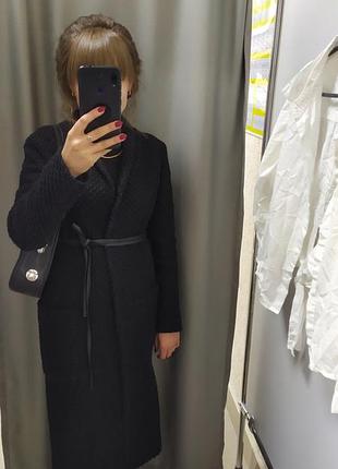 Пальто чорне