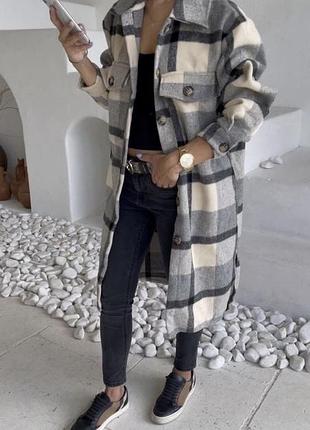 Пальто-рубашка