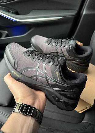 Кросівки asics gel kayano 27 gore-tex black purple
