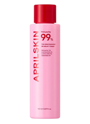 Молочный тонер aprilskin txa niacinamide 99 milky toner 150 мл