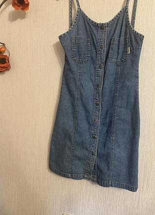 Сарафан джинсовий