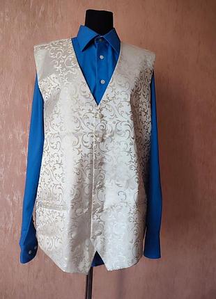 Жилетка чоловіча класична жилетка abel & burke l/xl