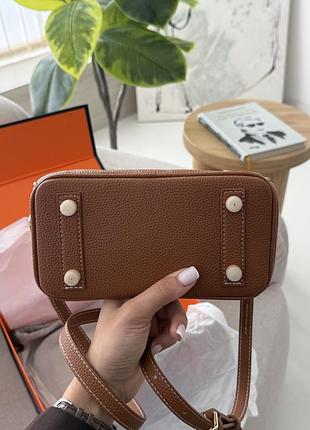 Сумка в стилі hermès birkin braun 7