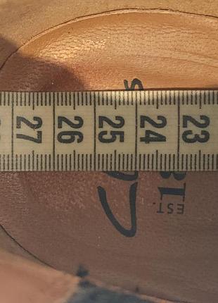 Чорні черевики челсі clarks. розмір — 41,5, 27,5 см 8