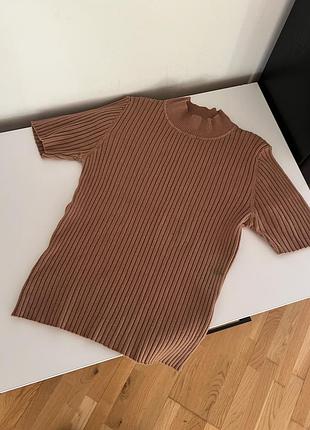 Топ футболка у рубчик