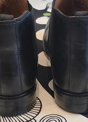 Чорні черевики челсі clarks. розмір — 41,5, 27,5 см 5