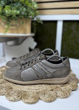 Жіночі шкіряні кросівки